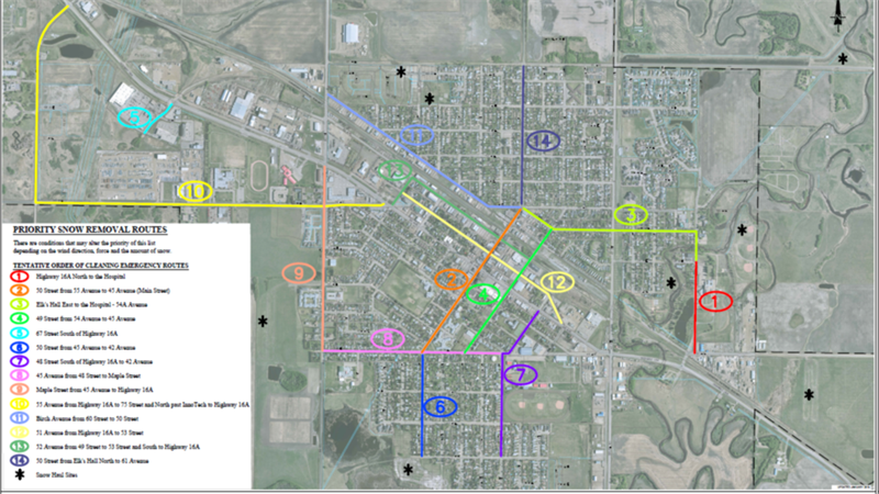 Priority Routes Map