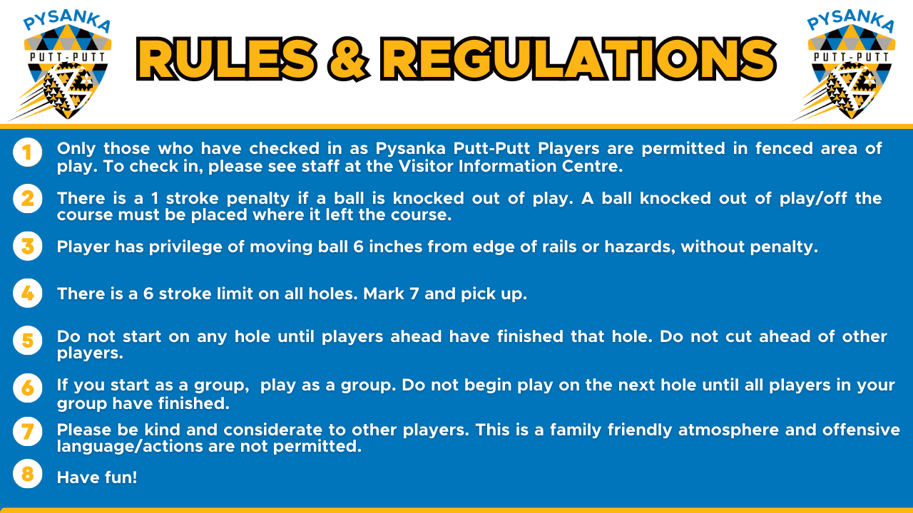 Putt-Putt Rules